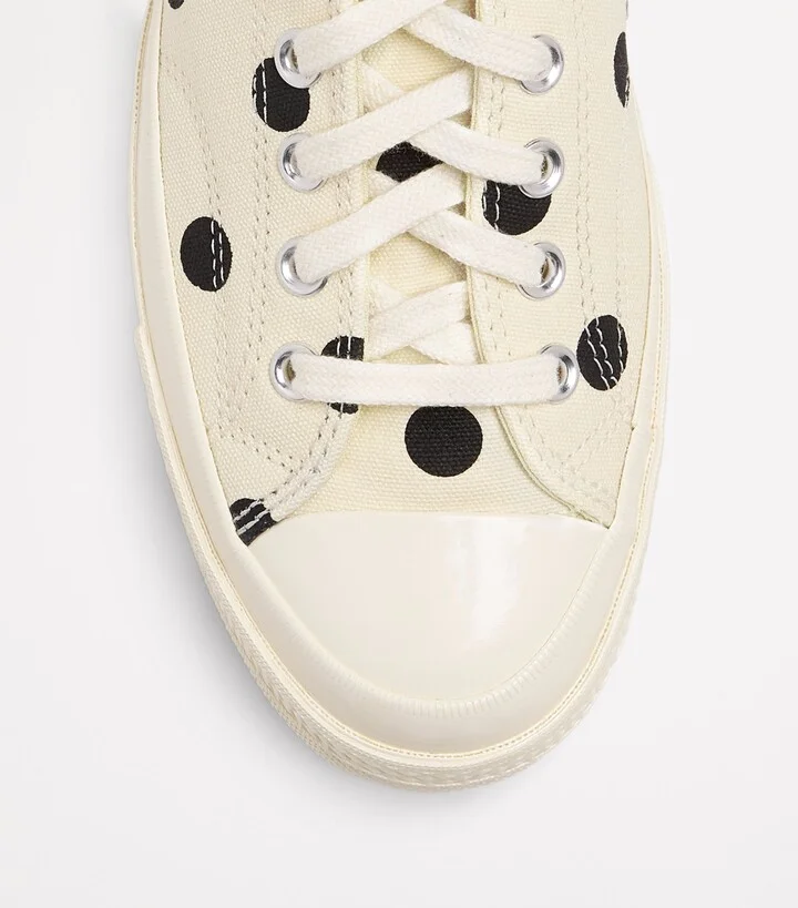 Comme Des Garçons Play x Converse Polka Dot Heart Chuck Taylor All Star '70 Low-Top Sneakers - Image 5