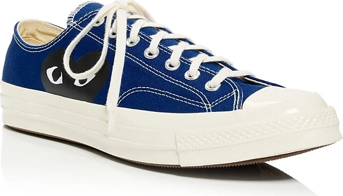 Comme Des Garcons Play x Converse Unisex Chuck Taylor Lace Up Sneakers