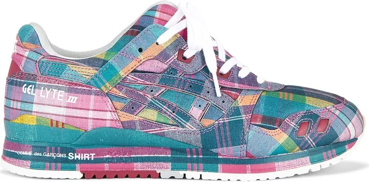 COMME des GARCONS SHIRT CDG SHIRT x ASICS GEL-LYTE III in Pink,Blue