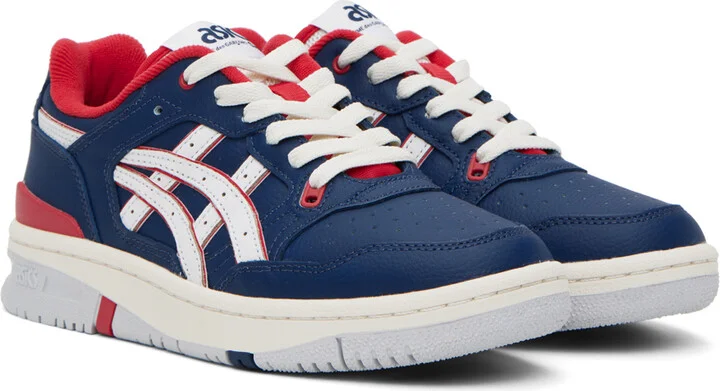Comme des Garçons Shirt Navy Asics Edition EX89 Sneakers - Image 4
