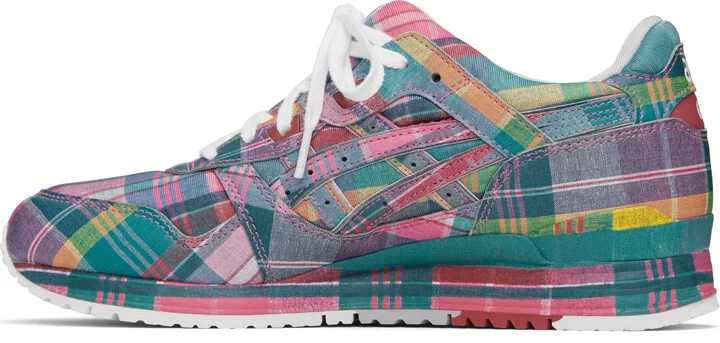 Comme des Garçons Shirt Pink ASICS Edition GEL-LYTE III 07 Remastered Sneakers - Image 3