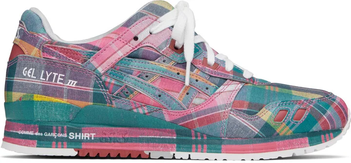 Comme des Garçons Shirt Pink ASICS Edition GEL-LYTE III 07 Remastered Sneakers