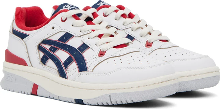 Comme des Garçons Shirt White Asics Edition EX89 Sneakers - Image 4