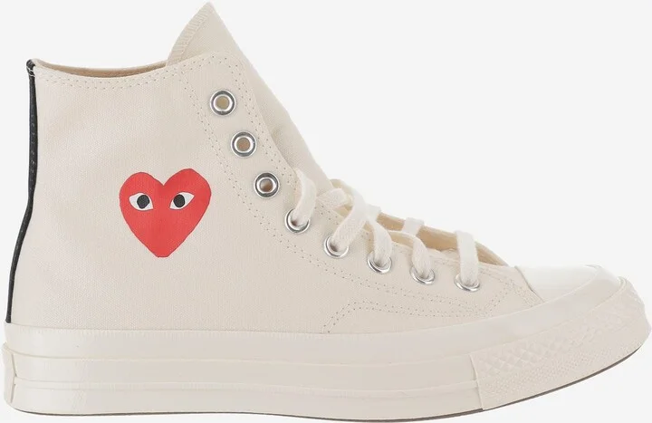 Comme Des Garçons X Converse Canvas Sneakers