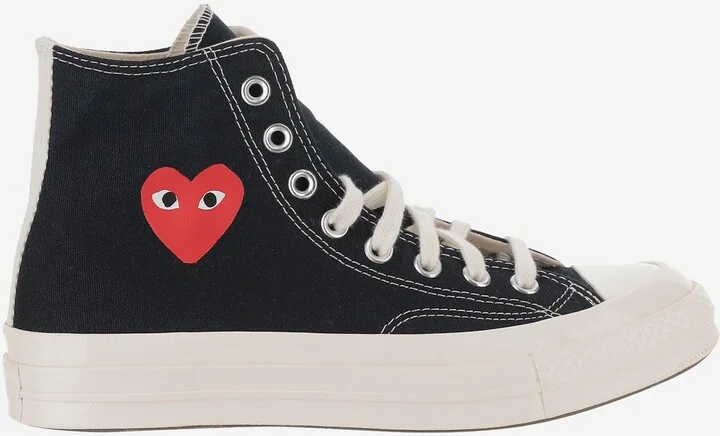 Comme Des Garçons X Converse Canvas Sneakers