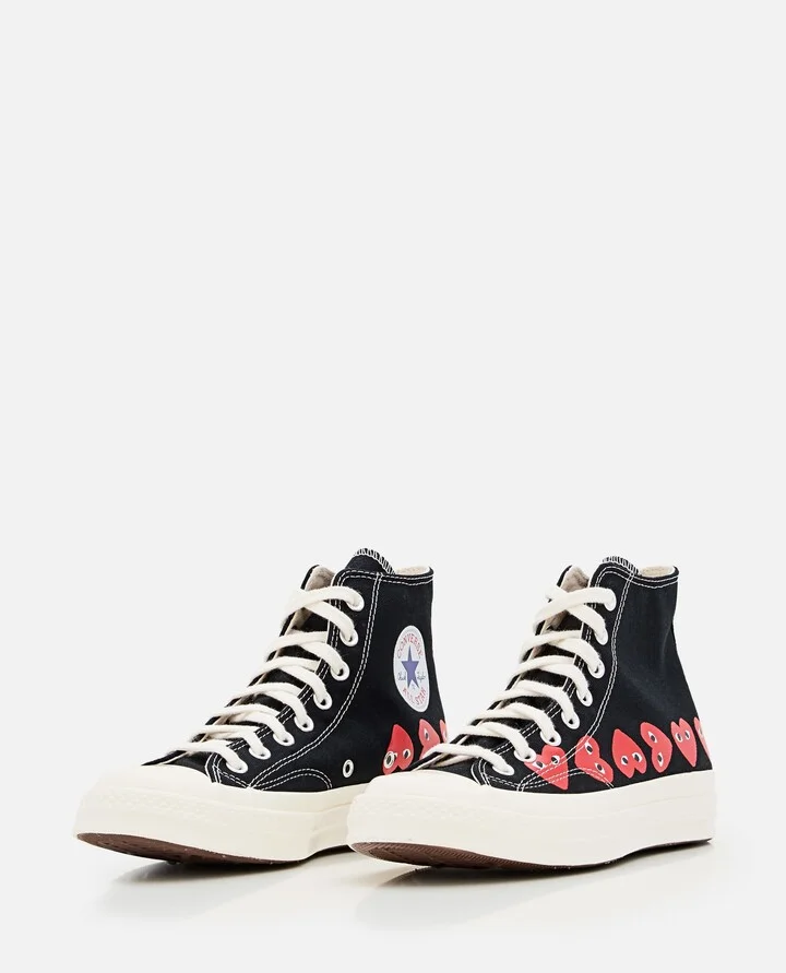Comme Des Garçons X Converse High-top Sneakers - Image 2