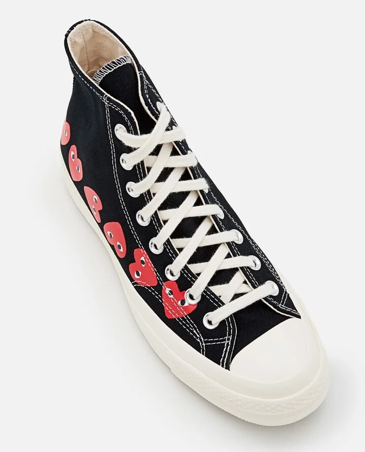 Comme Des Garçons X Converse High-top Sneakers - Image 4