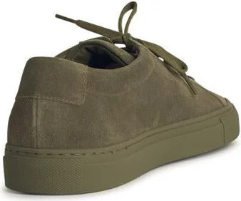 Common Projects 'Achilles' Green Suede Sneakers - Image 3