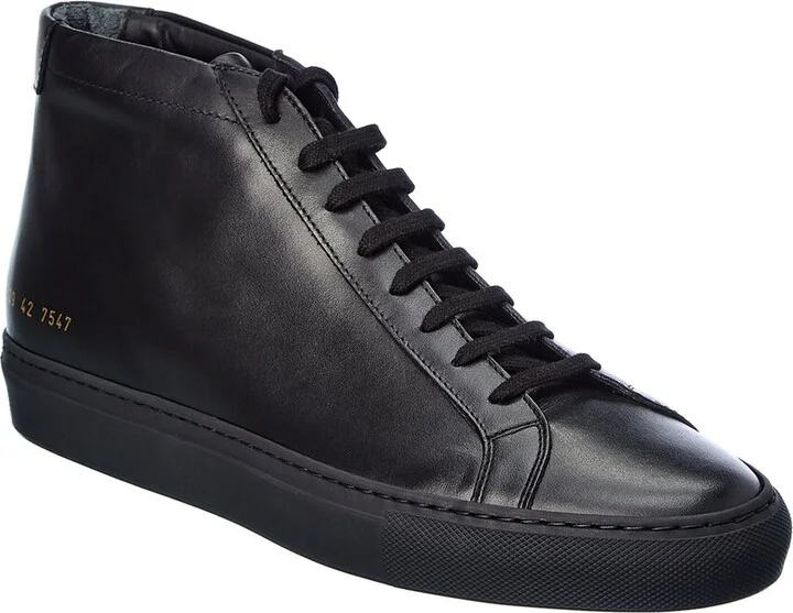 Common Projects Achilles Mid Leather Sneaker