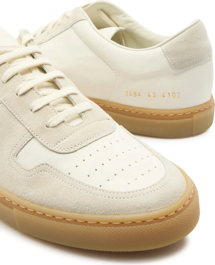Common Projects Bball Panelled Leather Sneakers - Image 8