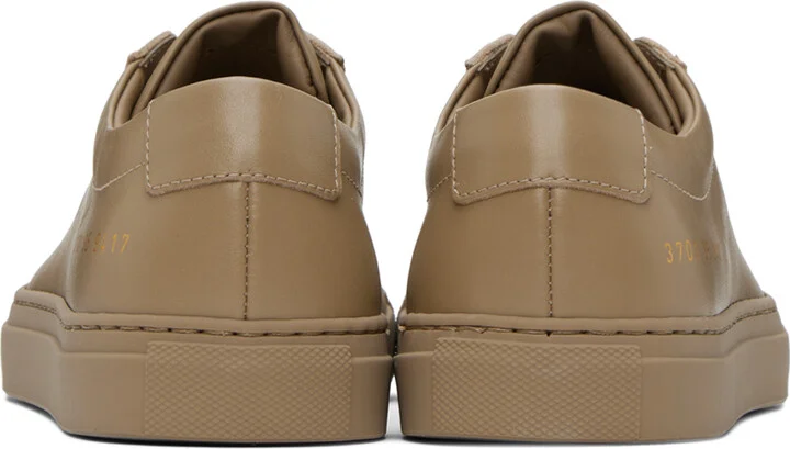 Common Projects Beige Achilles Low Sneakers - Image 2