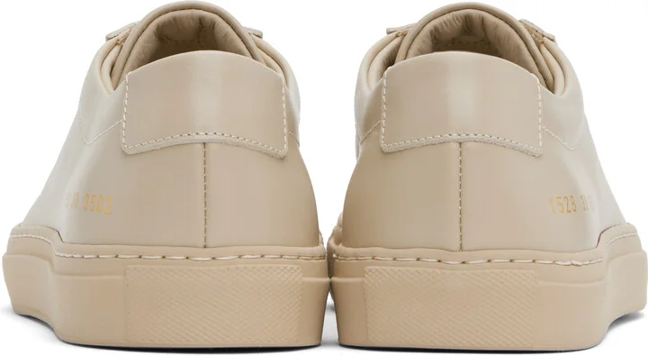 Common Projects Beige Original Achilles Low Sneakers - Image 2
