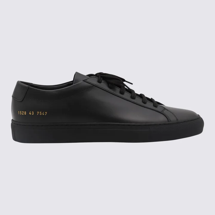 Common Projects Black Achille Low Sneakers