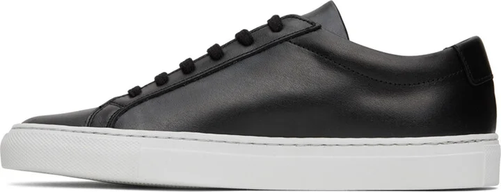 Common Projects Black Achilles Sneakers - Image 3