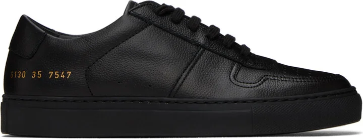 Common Projects Black BBall Classic Low Sneakers