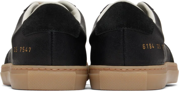 Common Projects Black BBall Duo Slim Sneakers - Image 2