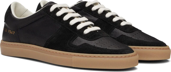 Common Projects Black BBall Duo Slim Sneakers - Image 4