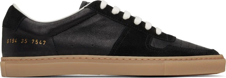 Common Projects Black BBall Duo Slim Sneakers