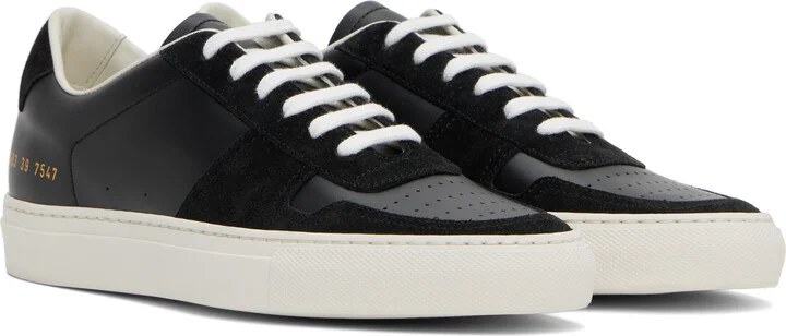 Common Projects Black BBall Duo Sneakers - Image 4