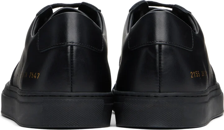 Common Projects Black BBall Low Sneakers - Image 2