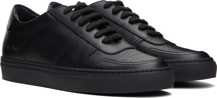 Common Projects Black BBall Low Sneakers - Image 4