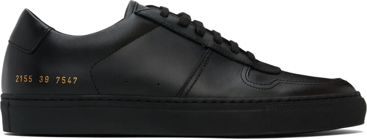Common Projects Black BBall Low Sneakers