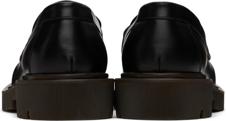 Common Projects Black Chunk Sole Loafers - Image 2