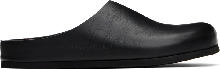 Common Projects Black Clog Loafers
