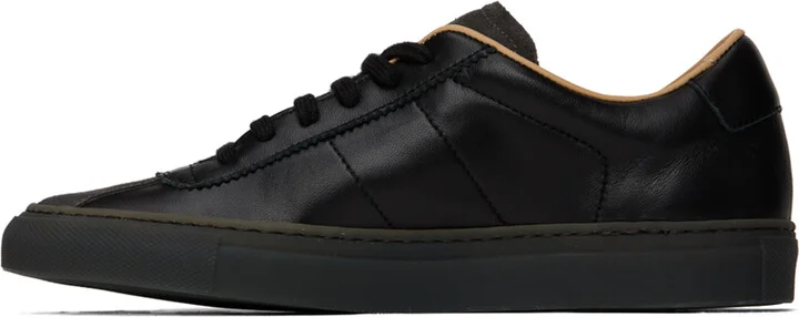 Common Projects Black Court Classic Sneakers - Image 3