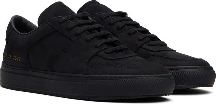 Common Projects Black Decades Sneakers - Image 4
