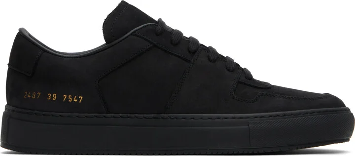 Common Projects Black Decades Sneakers