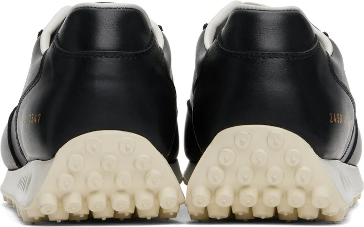 Common Projects Black New Track Sneakers - Image 2