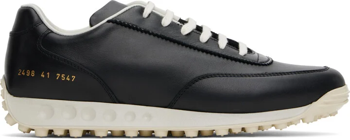 Common Projects Black New Track Sneakers