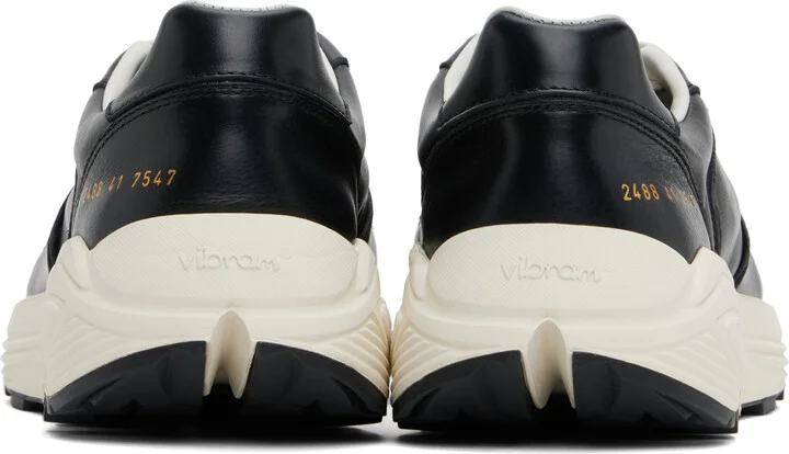 Common Projects Black Premium Sneakers - Image 2