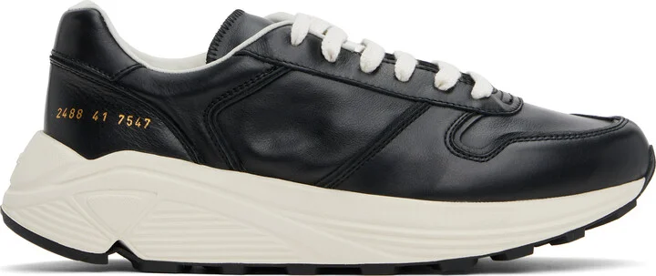 Common Projects Black Premium Sneakers