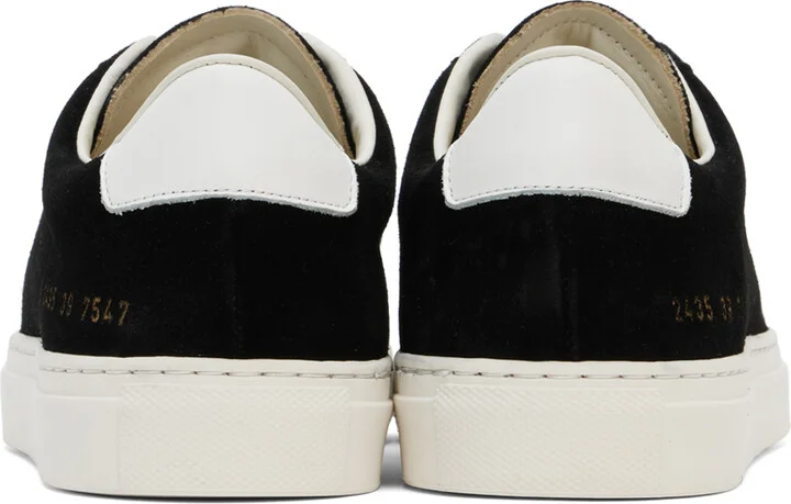 Common Projects Black Retro Sneakers - Image 2