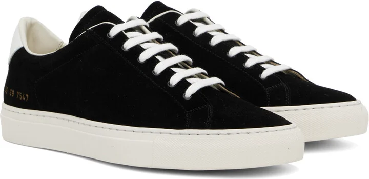 Common Projects Black Retro Sneakers - Image 4