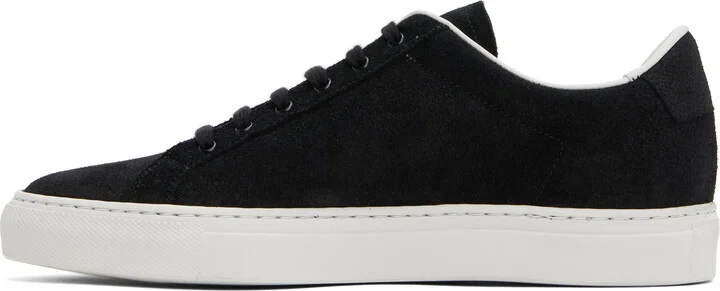Common Projects Black Retro Suede Sneakers - Image 3