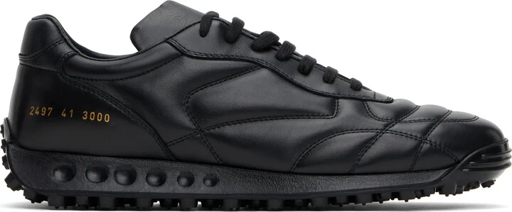 Common Projects Black Soccer Sneakers