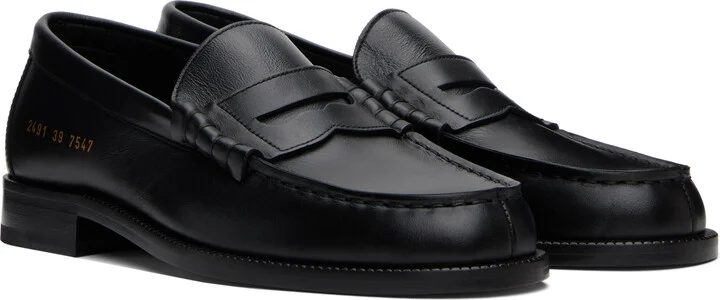 Common Projects Black Soft Loafers - Image 4