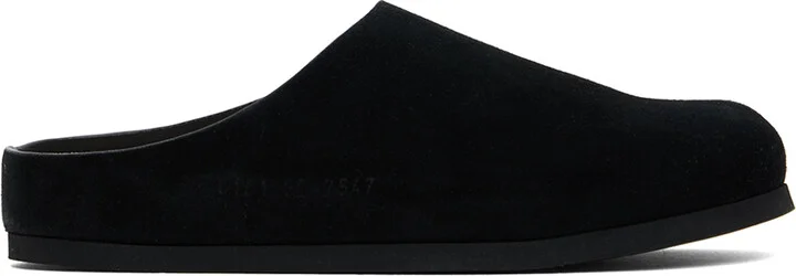 Common Projects Black Suede Loafers