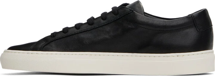 Common Projects Black Summer Achilles Sneakers - Image 3