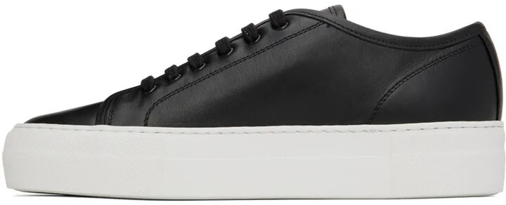 Common Projects Black Tournament Low Super Sneakers - Image 3
