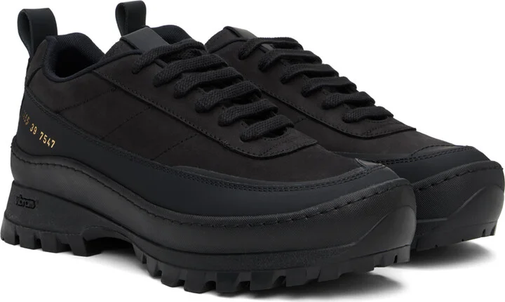 Common Projects Black Track Hiker Sneakers - Image 4
