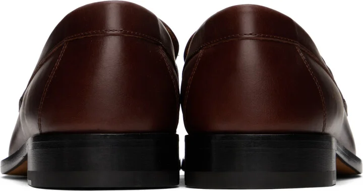 Common Projects Brown Leather Loafers - Image 2