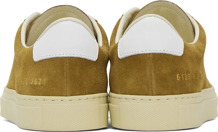 Common Projects Brown Retro Low Sneakers - Image 2