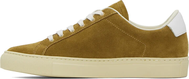 Common Projects Brown Retro Low Sneakers - Image 3