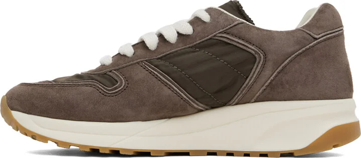 Common Projects Brown Track Premium Sneakers - Image 3