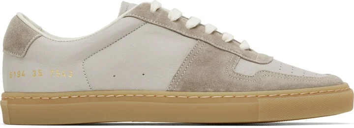 Common Projects Gray Bball Duo Slim Sneakers