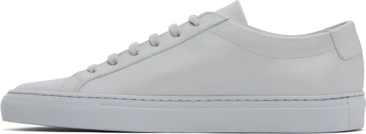 Common Projects Gray Original Achilles Low Sneakers - Image 3